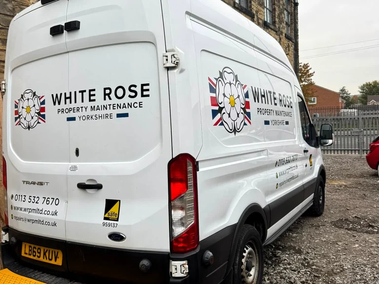 White Rose engineer van at the Stanningley base